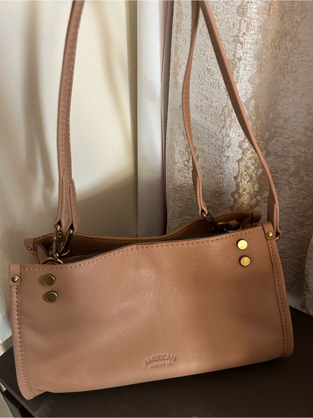 American Leather co convertible to a clutch, crossbody, Shoulder Bag